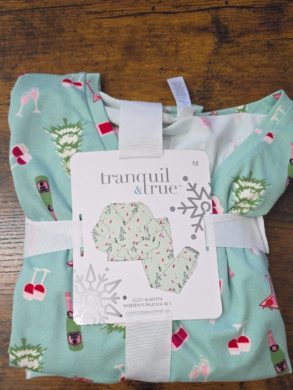 NWT Tranquil & True Women's Pajama Set Size M